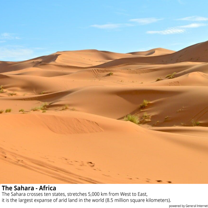 The Sahara – Africa