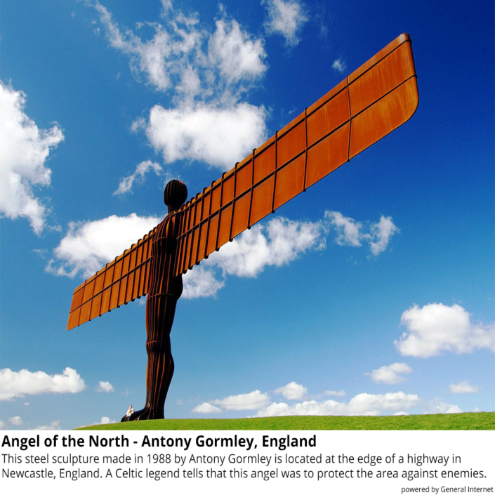Angel of the North – Antony Gormley, England