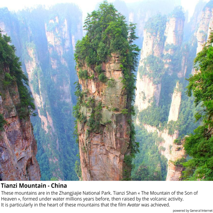 Tianzi Mountain – China